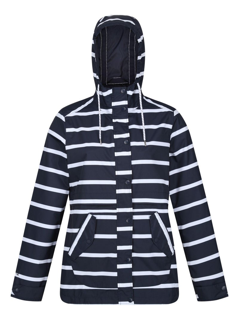 Regatta Imperméable imperméable Bayla Womens/Ladies Bleu Bleu marine Blanc - Kiabi