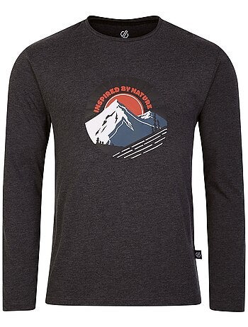 Regatta Mens Stomping Marl Long-Sleeve T-Shirt