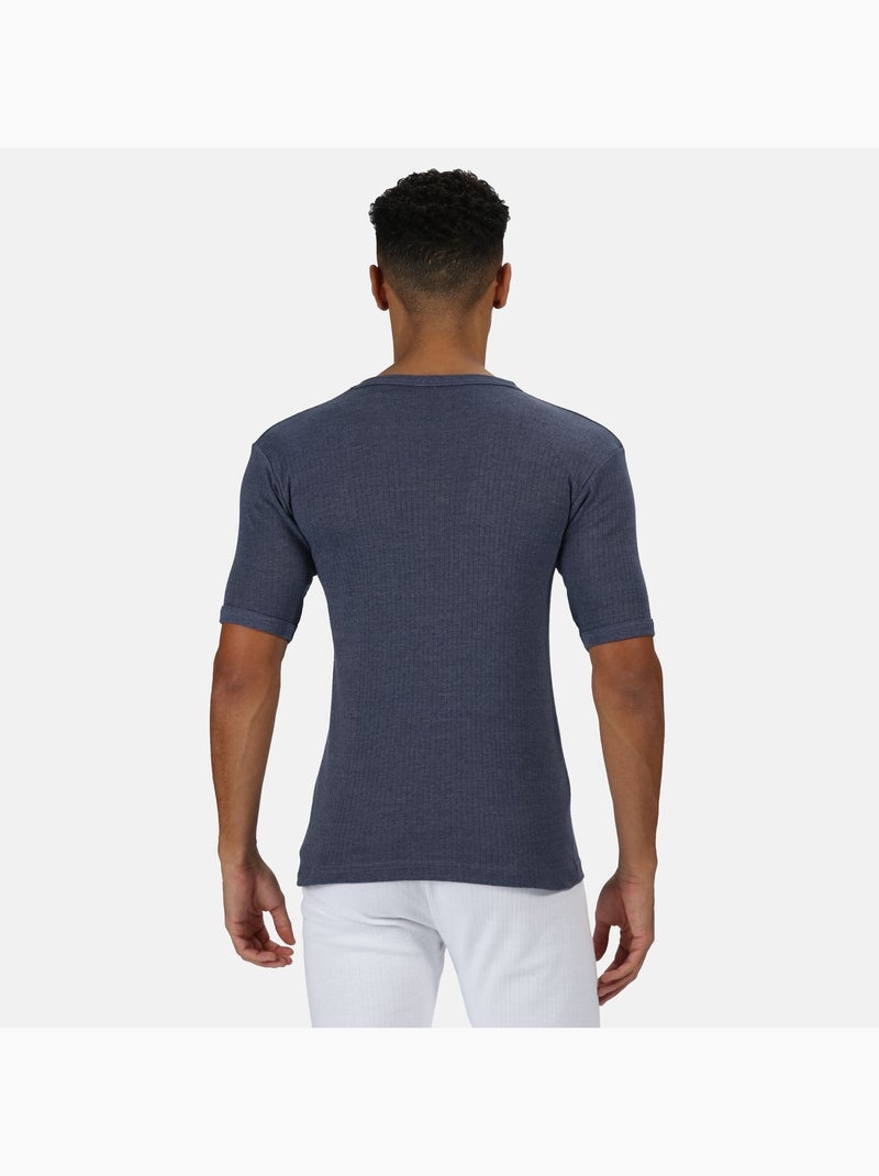 Regatta Professional - Haut thermique Manches courtes Bleu denim - Kiabi