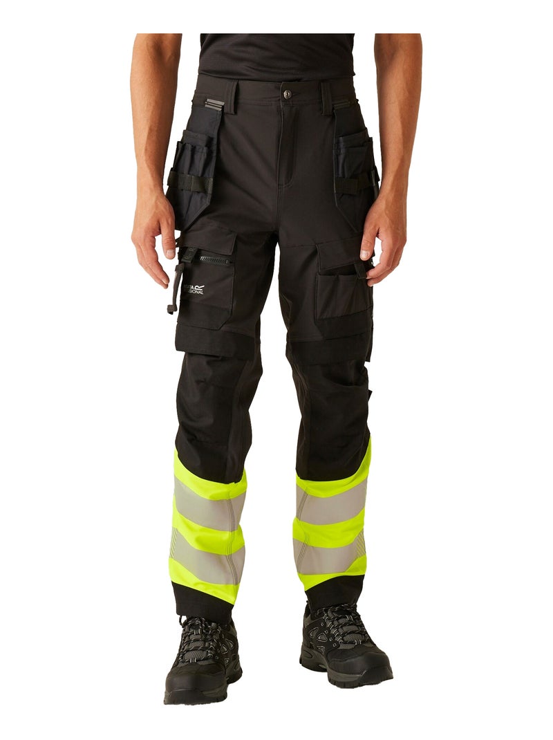 Regatta Professional - Pantalon de travail Noir Jaune - Kiabi