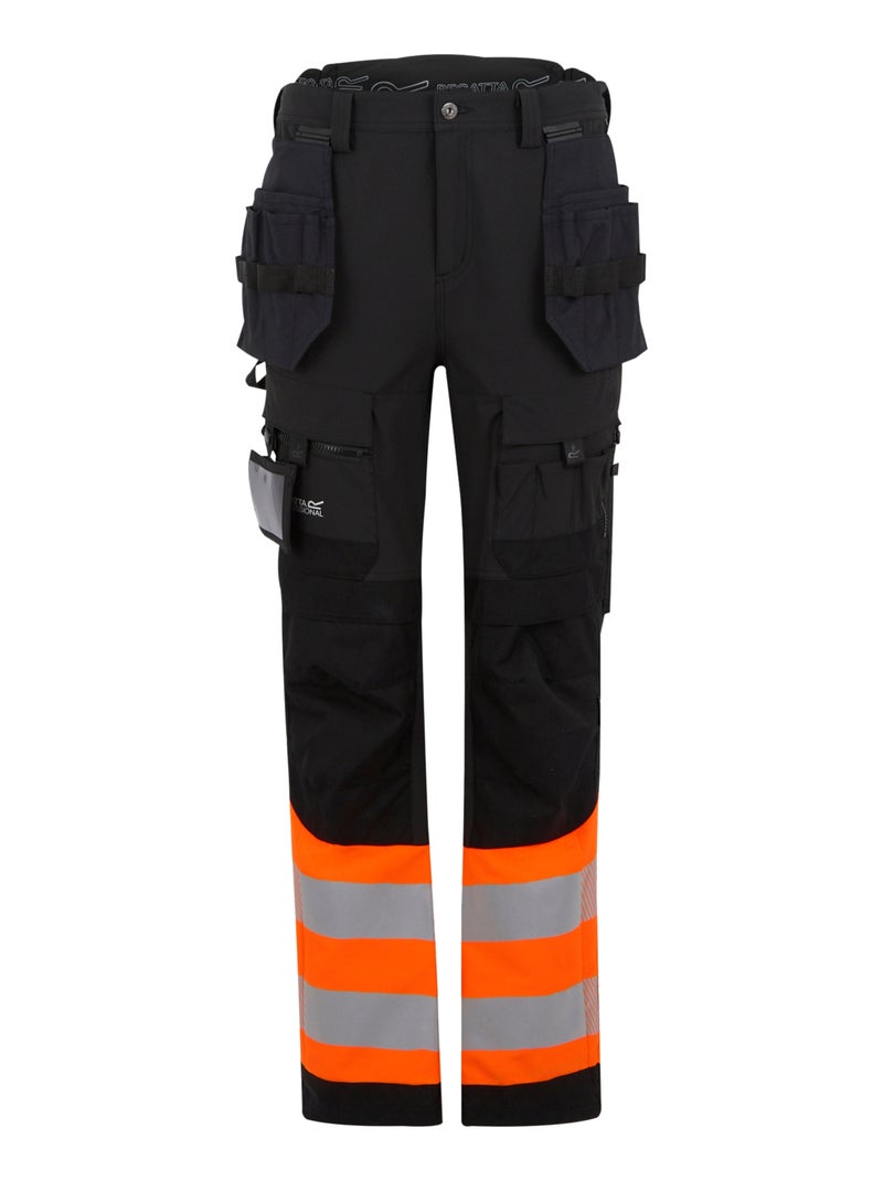 Regatta Professional - Pantalon de travail Noir Orange - Kiabi