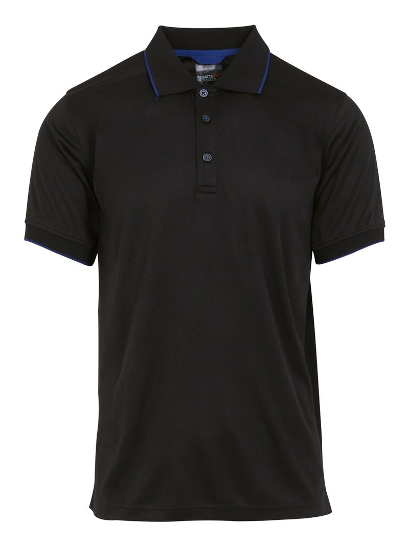 Regatta Professional - Polo Manches courtes Noir Bleu - Kiabi