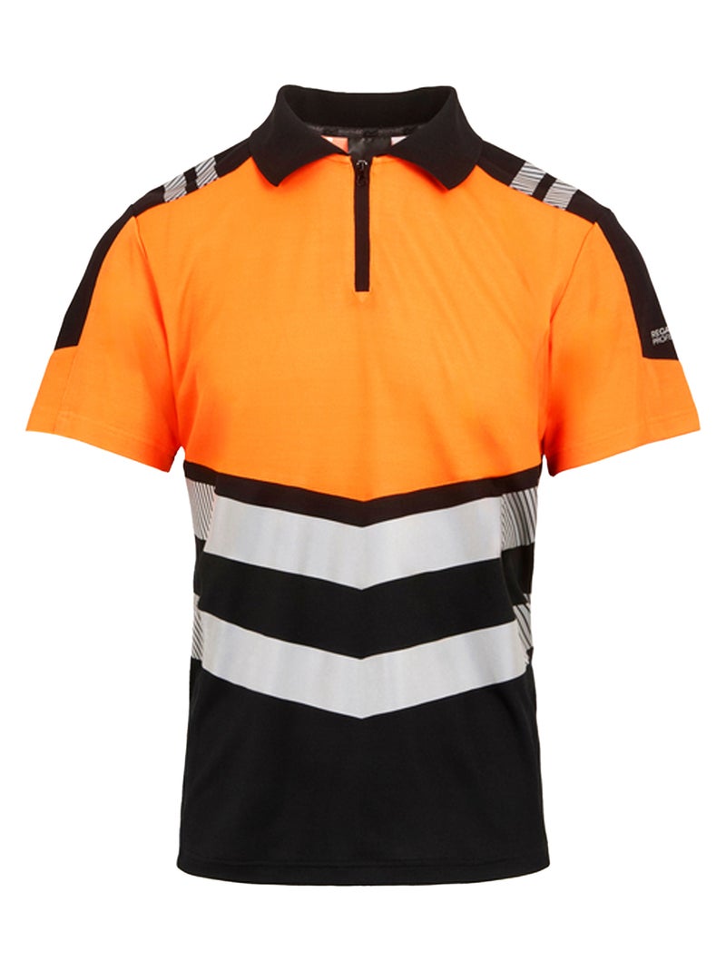 Regatta Professional - Polo Noir Orange - Kiabi