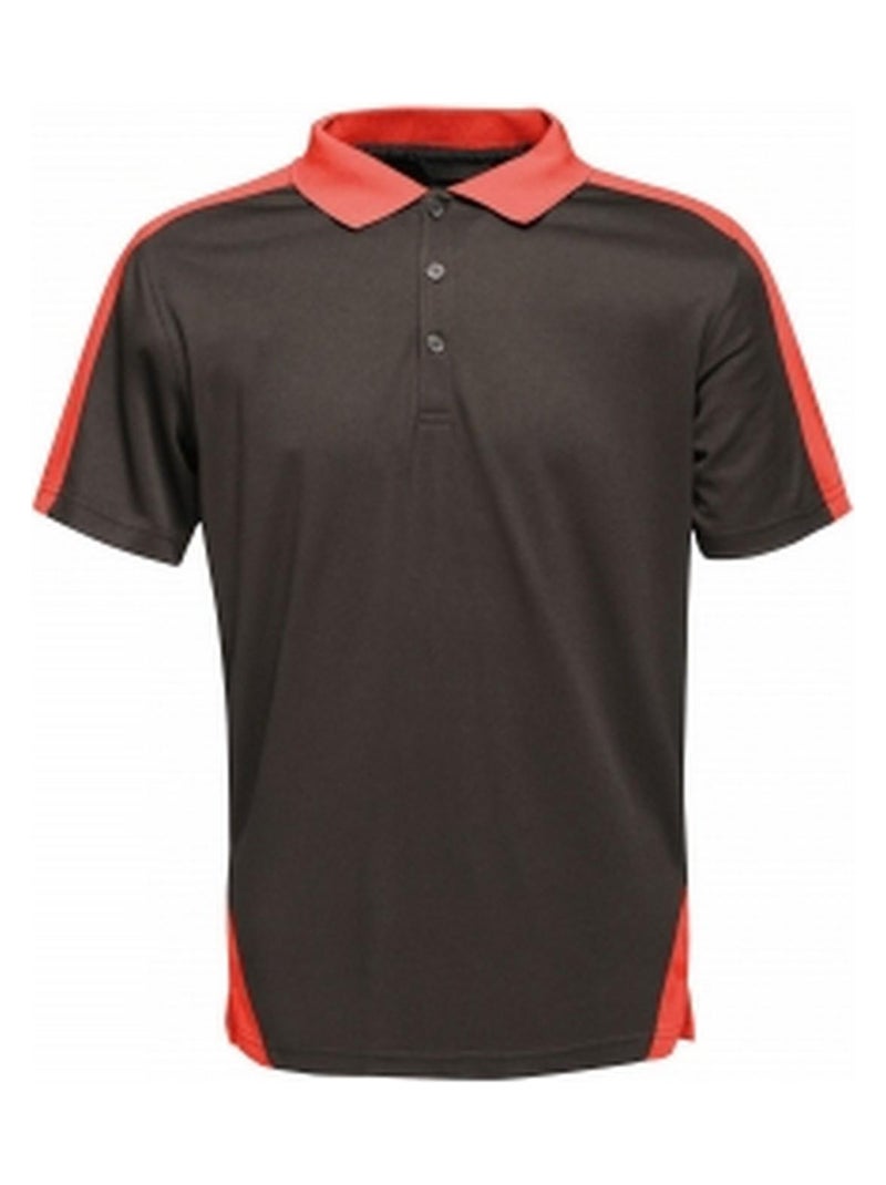 Regatta Professional - Polo Noir Rouge - Kiabi