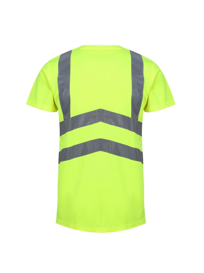 Regatta Professional - T-shirt Manches courtes Bleu Jaune - Kiabi