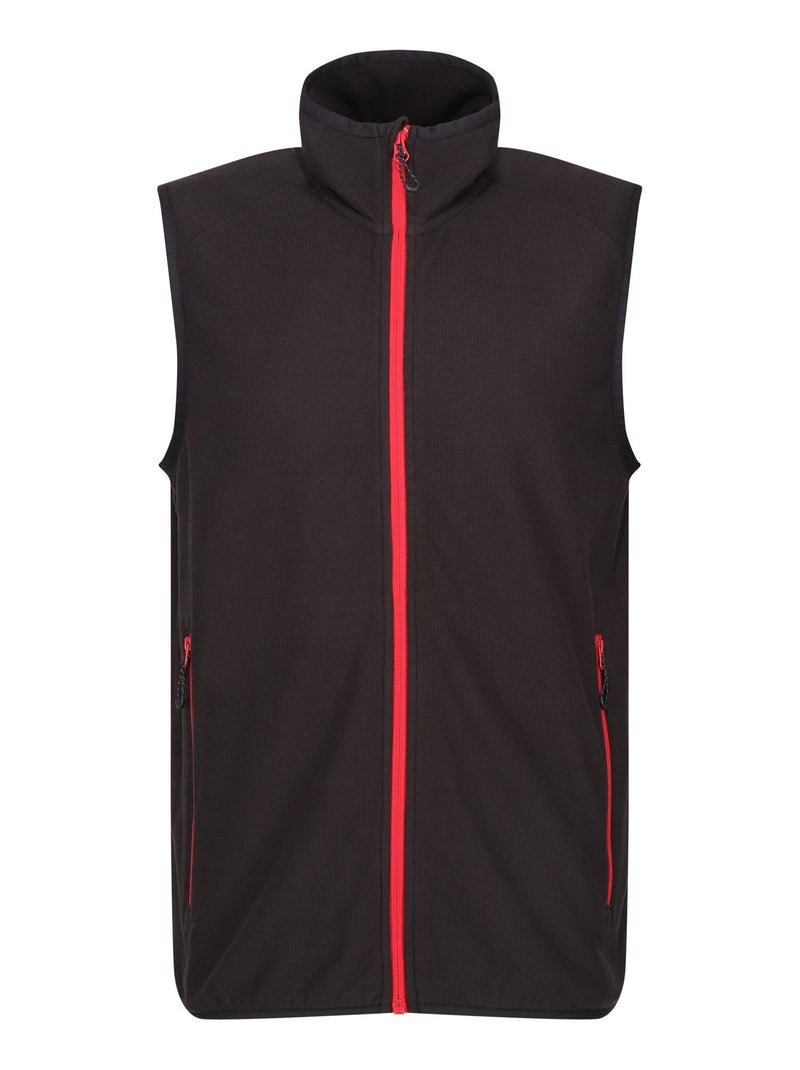 Regatta Professional - Veste sans manches NAVIGATE Noir Rouge - Kiabi