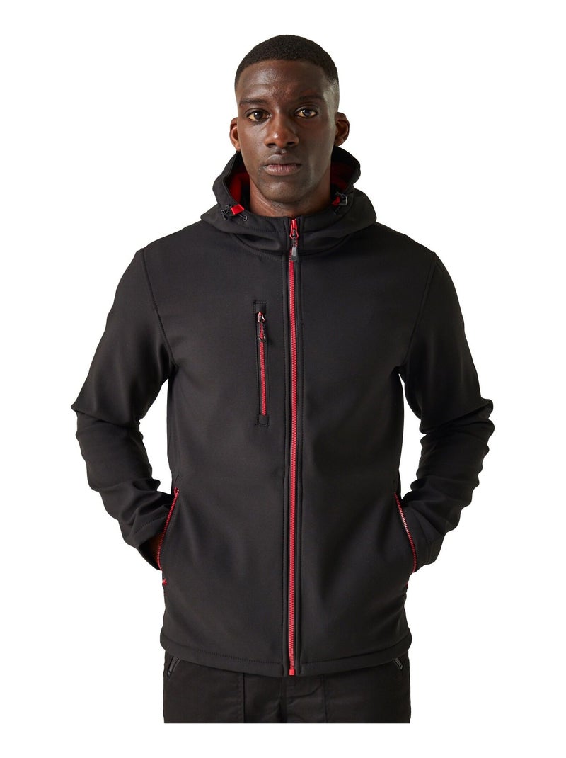 Regatta Professional - Veste softshell Noir Rouge - Kiabi