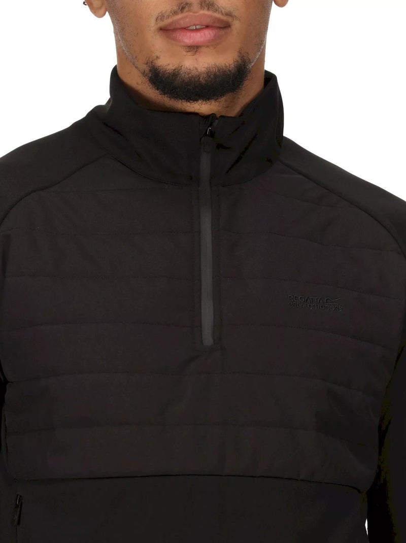 Regatta Pull-over hybride pour hommes Addinston Noir - Kiabi