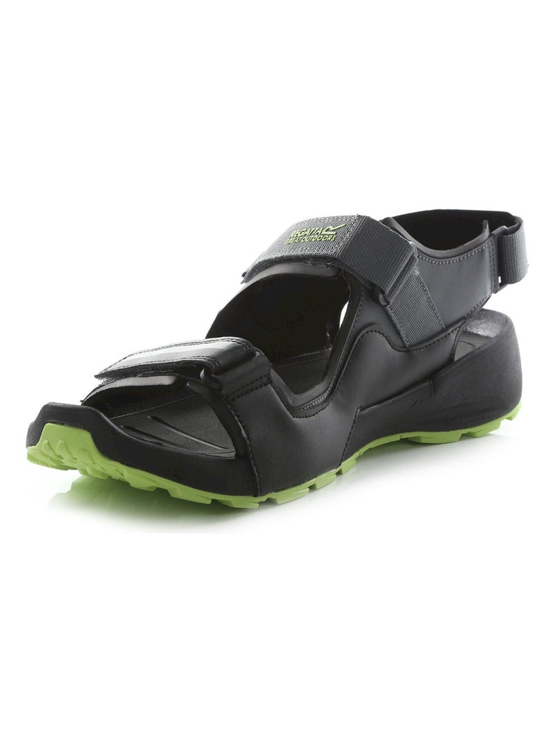 Regatta Sandales Samaris pour hommes Noir Vert - Kiabi