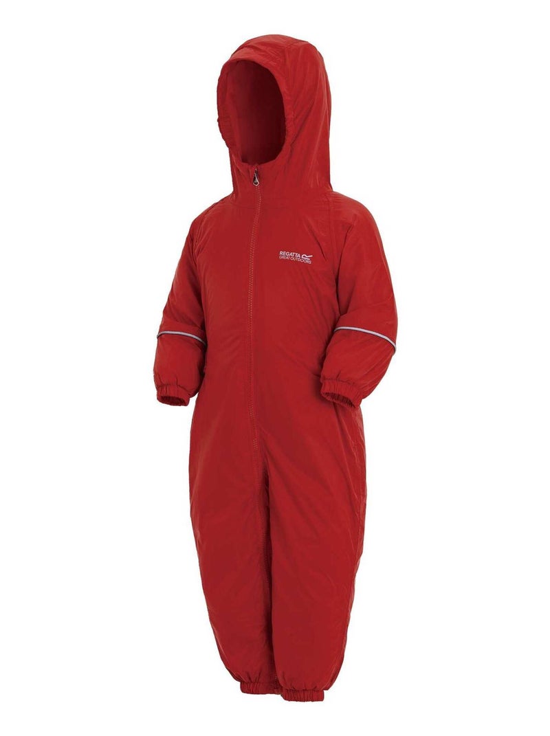 Regatta Splosh III - Combinaison de pluie - Bébé et enfant unisexe Rouge - Kiabi