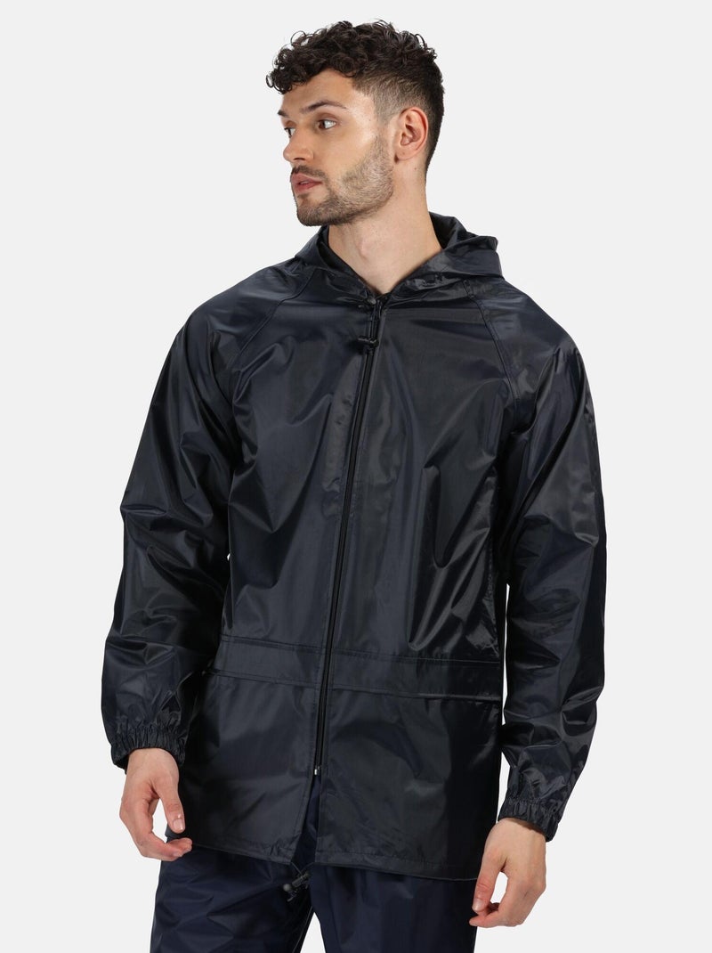 Regatta Stormbreak - Veste imperméable à capuche Bleu marine - Kiabi