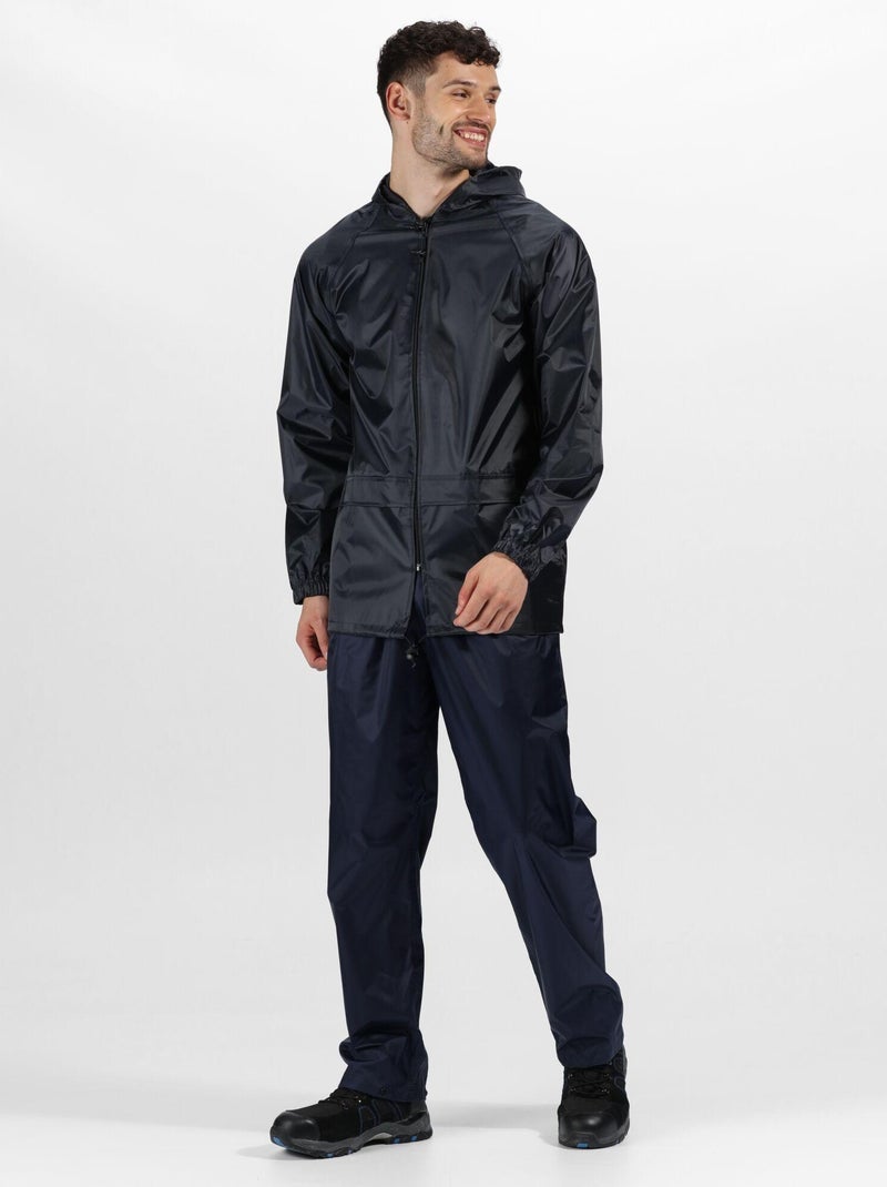 Regatta Stormbreak - Veste imperméable à capuche Bleu marine - Kiabi