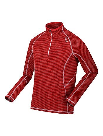 Regatta Veste polaire semi-zippée Yonder Quick Dry Moisture Wicking pour hommes