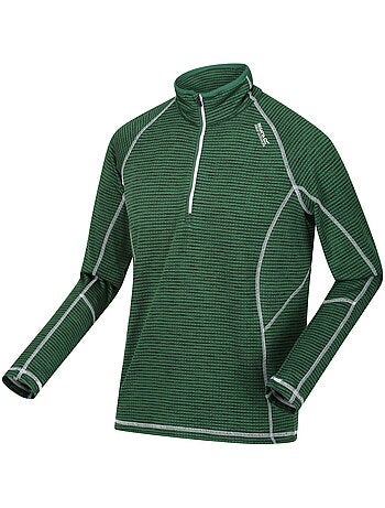 Regatta Veste polaire semi-zippée Yonder Quick Dry Moisture Wicking pour hommes