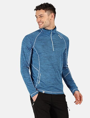Regatta Veste polaire semi-zippée Yonder Quick Dry Moisture Wicking pour hommes
