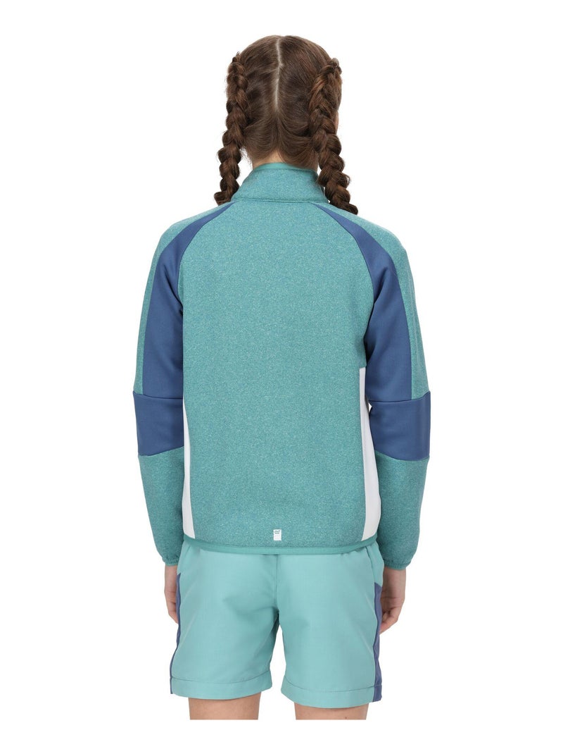 Regatta Veste polaire zippée pour enfants Oberon VII Marl Bleu Bleu - Kiabi