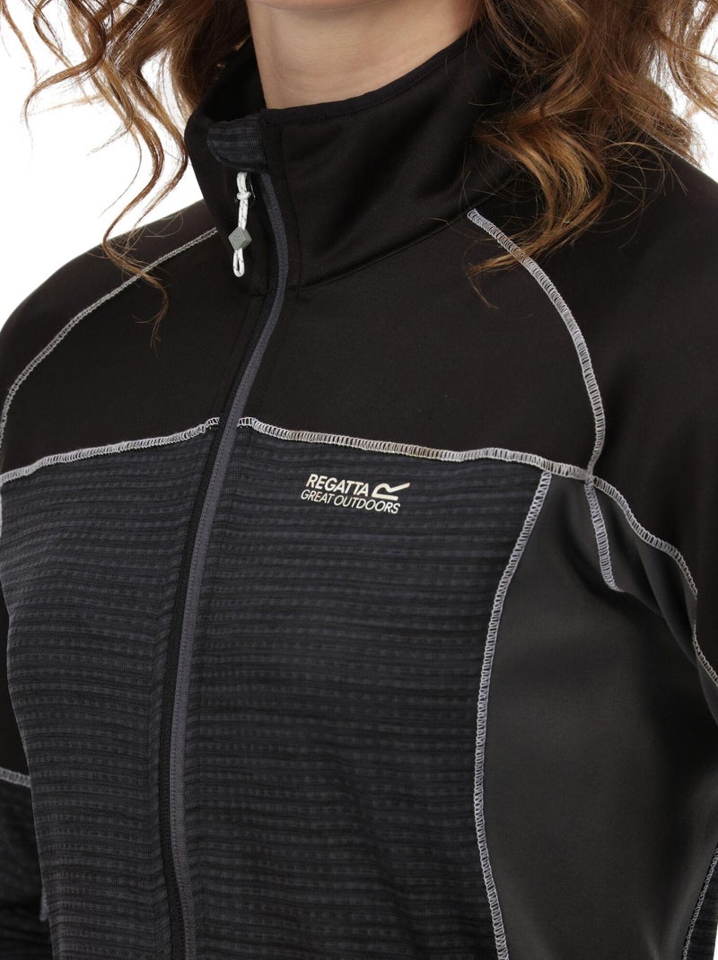 Regatta Womens/Ladies Yare V Fleece (polaire) Noir mat - Kiabi