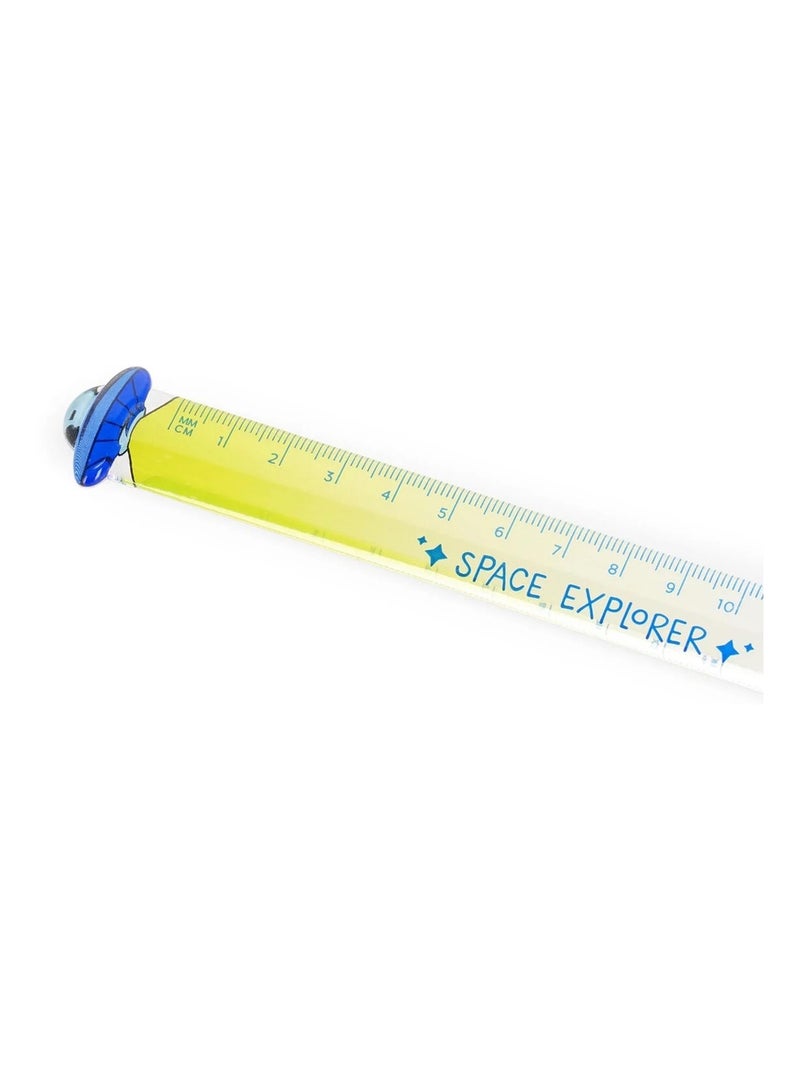 Règle - Space Explorer Blanc - Kiabi