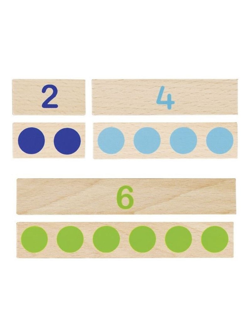 Réglettes de calcul Beige - Kiabi