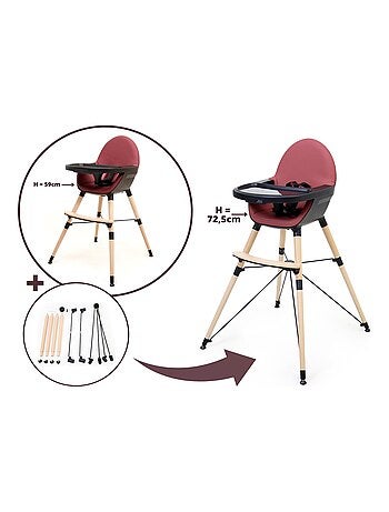 Réhausse Chaise haute bébé évolutive CONFORT
