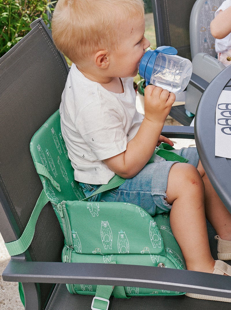 Rehausseur 2 en 1 'Badabulle' Vert - Kiabi