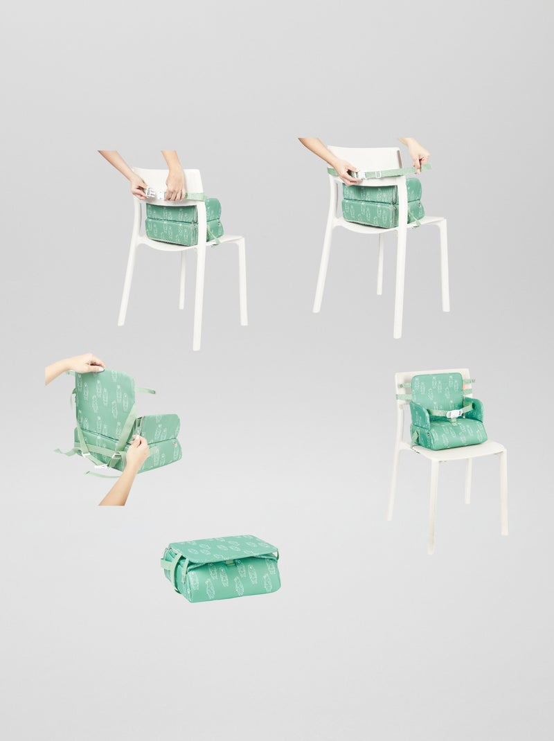 Rehausseur 2 en 1 'Badabulle' Vert - Kiabi