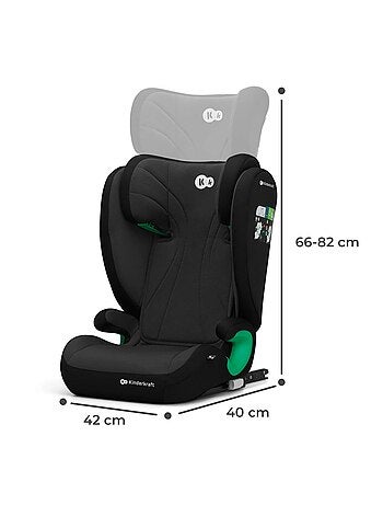 Rehausseur auto isofix groupe 2 3 avec siège profond réglable
