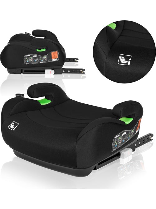 Réhausseur auto LIONELO Luuk Fix i-Size - ISOFIX - 125-150 cm - Groupe 3 - Kiabi Réhausseur auto LIONELO Luuk Fix i-Size - ISOFIX - 125-150 cm - Groupe 3 - Kiabi