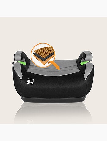 Réhausseur auto LIONELO Luuk Fix i-Size - ISOFIX - 125-150 cm - Groupe 3