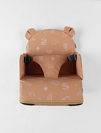Rehausseur chaise déperlant, caramel Noukie's