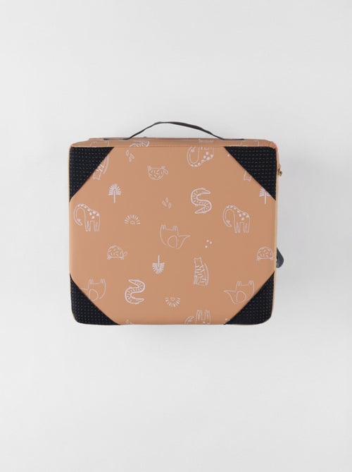 Rehausseur chaise déperlant, caramel Noukie's - Kiabi