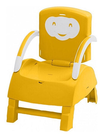 Rehausseur de chaise b?b? ?volutif 2 en 1