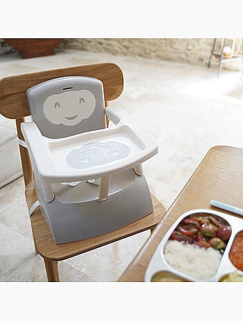 Rehausseur de chaise bébé évolutif 2 en 1