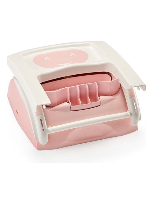 Rehausseur de chaise bébé évolutif 2 en 1 - Kiabi Rehausseur de chaise bébé évolutif 2 en 1 - Kiabi
