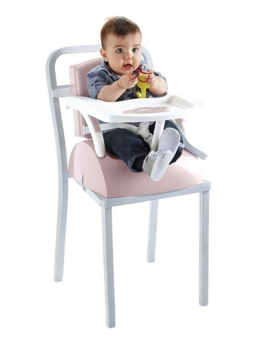 Rehausseur de chaise bébé évolutif 2 en 1 - Kiabi Rehausseur de chaise bébé évolutif 2 en 1 - Kiabi
