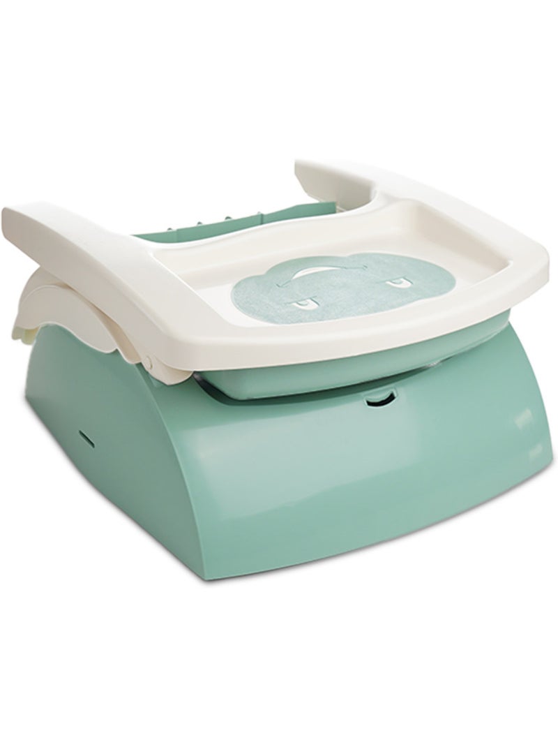 Rehausseur de chaise bébé évolutif 2 en 1 Vert - Kiabi