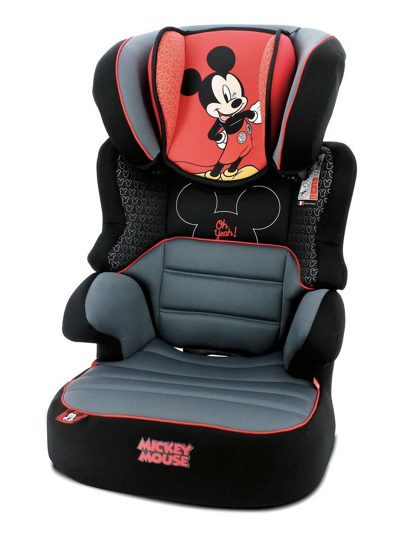 Rehausseur Enfant Befix Groupe 2/3 (15-36kg) - 4 Étoiles Adac - Mickey Disney Luxe Rose foncé - Kiabi