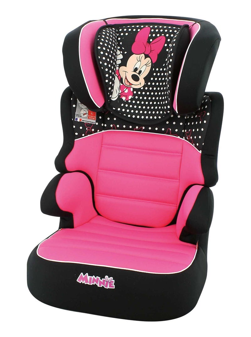 Rehausseur Enfant Befix Groupe 2/3 (15-36kg) - 4 Étoiles Adac - Minnie Disney Luxe Rose - Kiabi