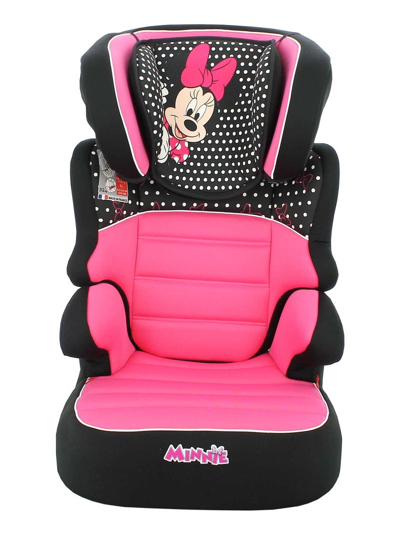 Rehausseur Enfant Befix Groupe 2/3 (15-36kg) - 4 Étoiles Adac - Minnie Disney Luxe Rose - Kiabi