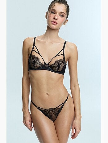 Reine soutien-gorge en dentelle à armatures penti