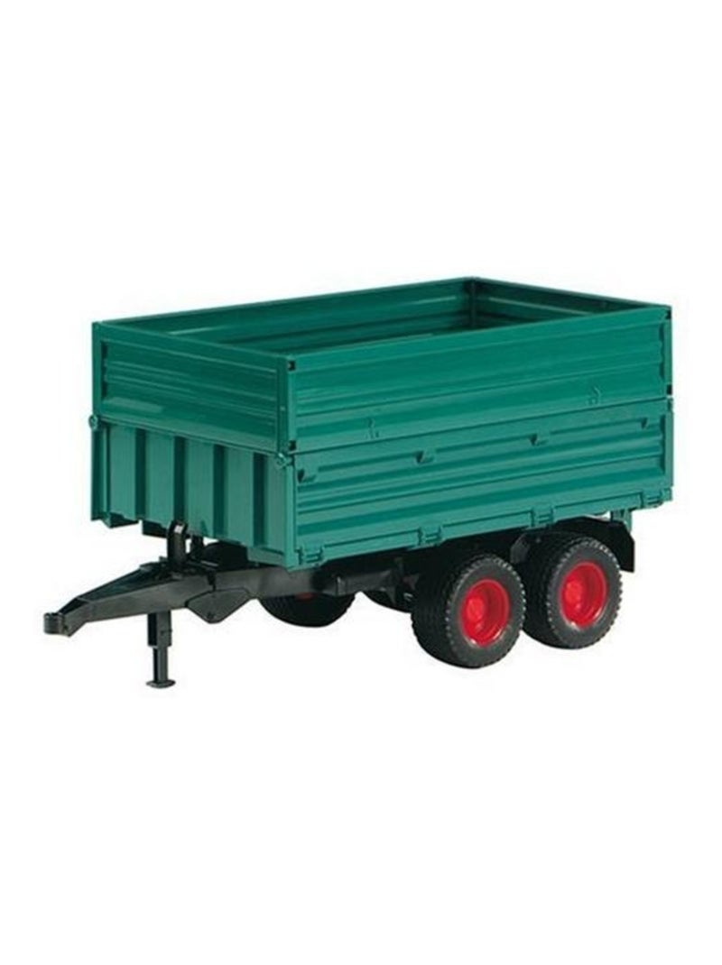 Remorque de transport avec double essieu Vert - Kiabi