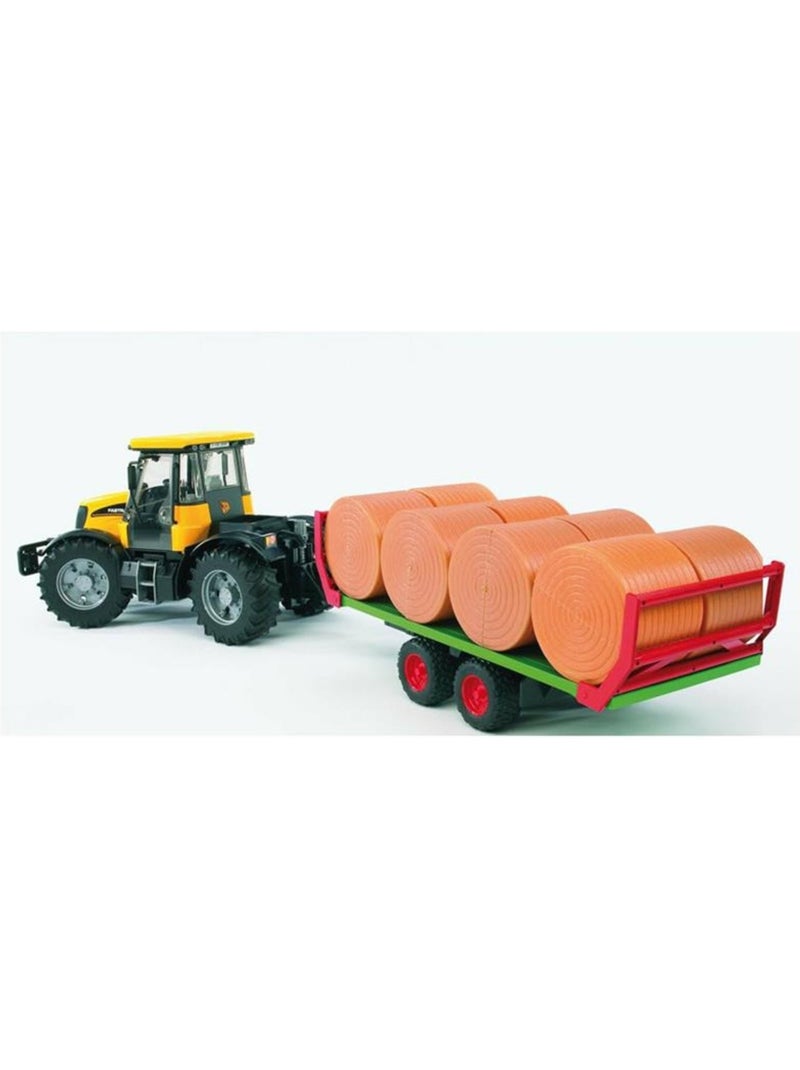 Remorque de transport de balles avec 8 balles rondes Multicolore - Kiabi