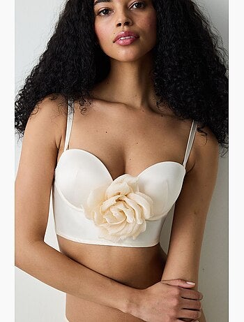 Removable rose perfetto bustier penti