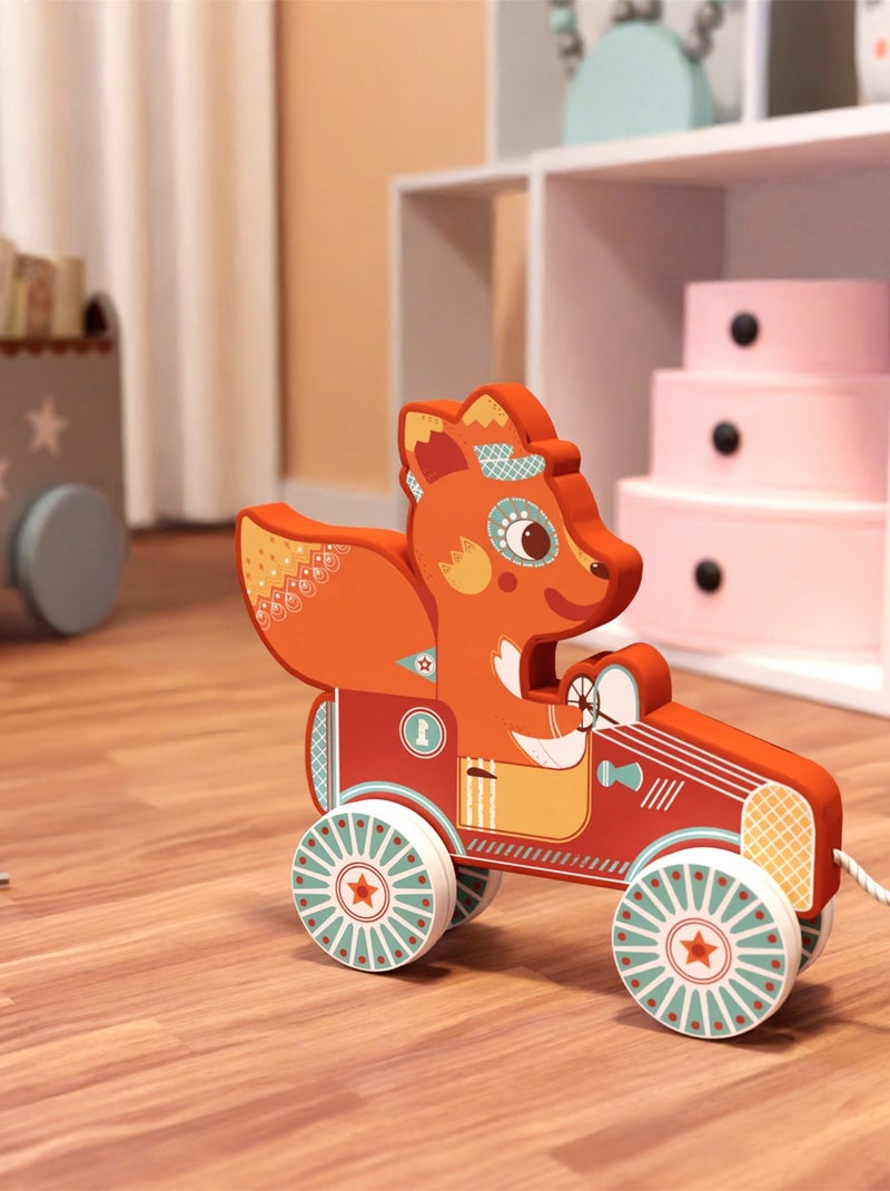 Renard à trainer Orange - Kiabi