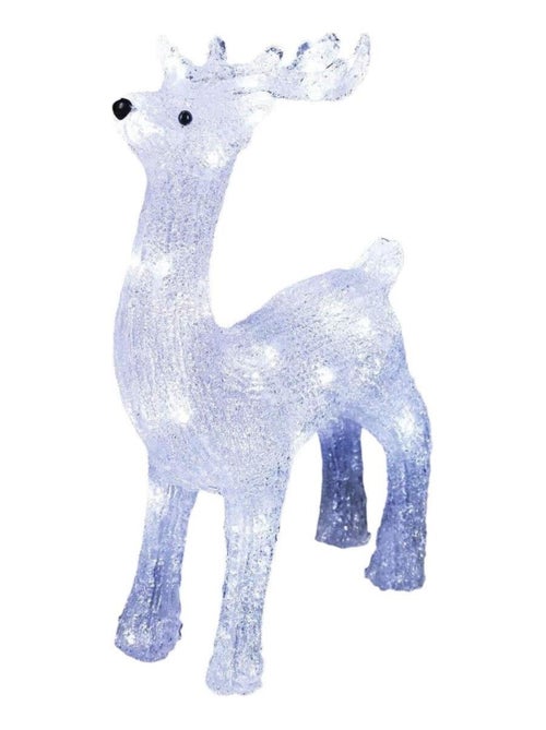 Renne de Noel lumineux exterieur 40 Led 45 cm - Kiabi