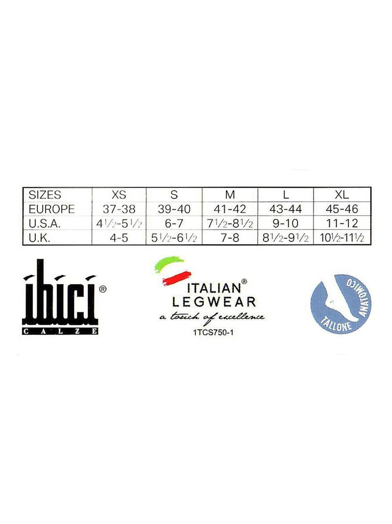 Repomen Chaussettes Compression moyenne Business et Voyage Bleu - Kiabi