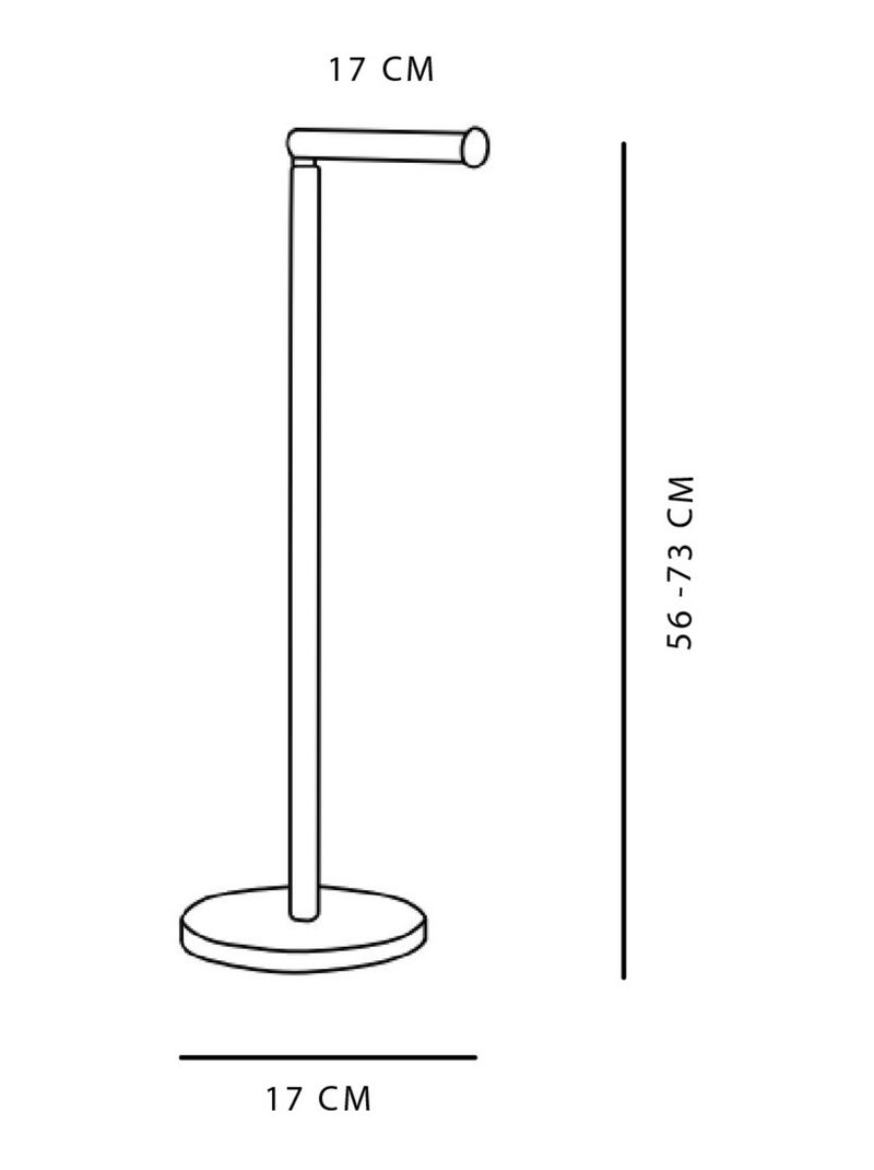 Réserve papier WC pliable métal BATHROOM Blanc - Kiabi