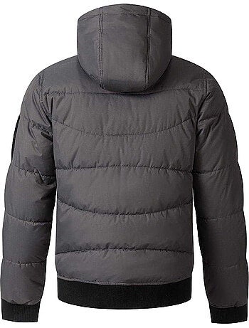 Respect - Veste matelassée motif/style À capuche