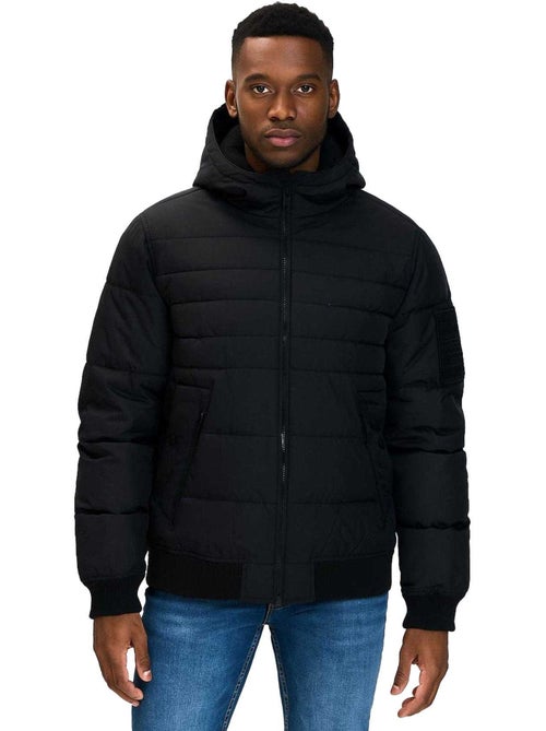 Respect - Veste matelassée motif/style À capuche - Kiabi