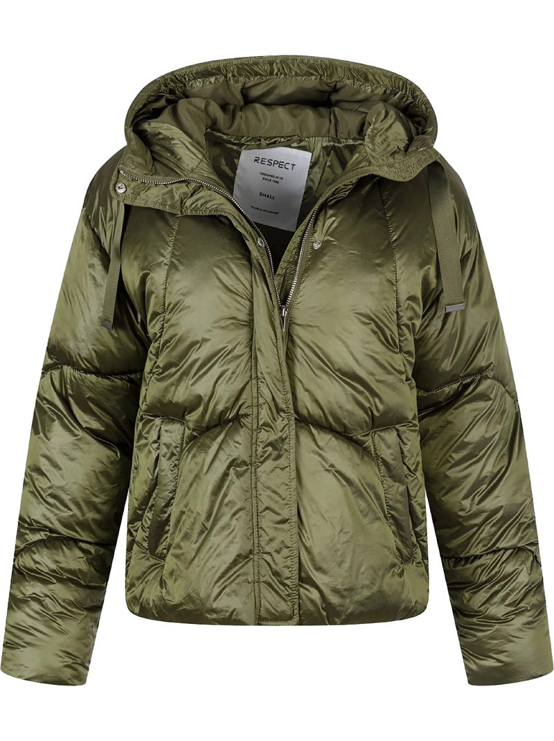 Respect - Veste matelassée Vert kaki - Kiabi